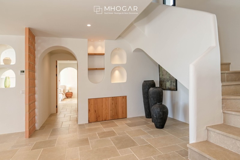 El arte de vivir en Moraira, Costa Blanca - elegante villa de obra nueva de estilo mediterráneo con vistas abiertas!